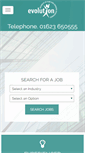 Mobile Screenshot of evolutionindustrial.co.uk